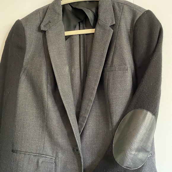 Cut25 blazer with leather patch elbows - Picture 2 of 2